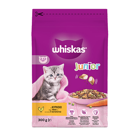WHİSKAS KURU MAMA YAVRU TAVUKLU 300 GR*14