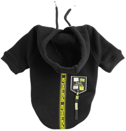 CEPLİ ŞERİT SWEATSHIRT KAPÜŞONLU