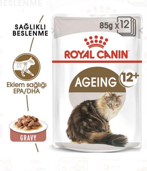 ROYAL CANİN CAT AGEING +12  85 GR*12